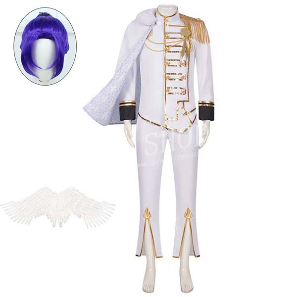 ブルーロック 御影玲王 風 ウィッグ コスプレ（Amazon.co.jp